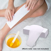 100pcslot 3 7x10 3cm non woven wax band hair removal beauty health epilator wax paper