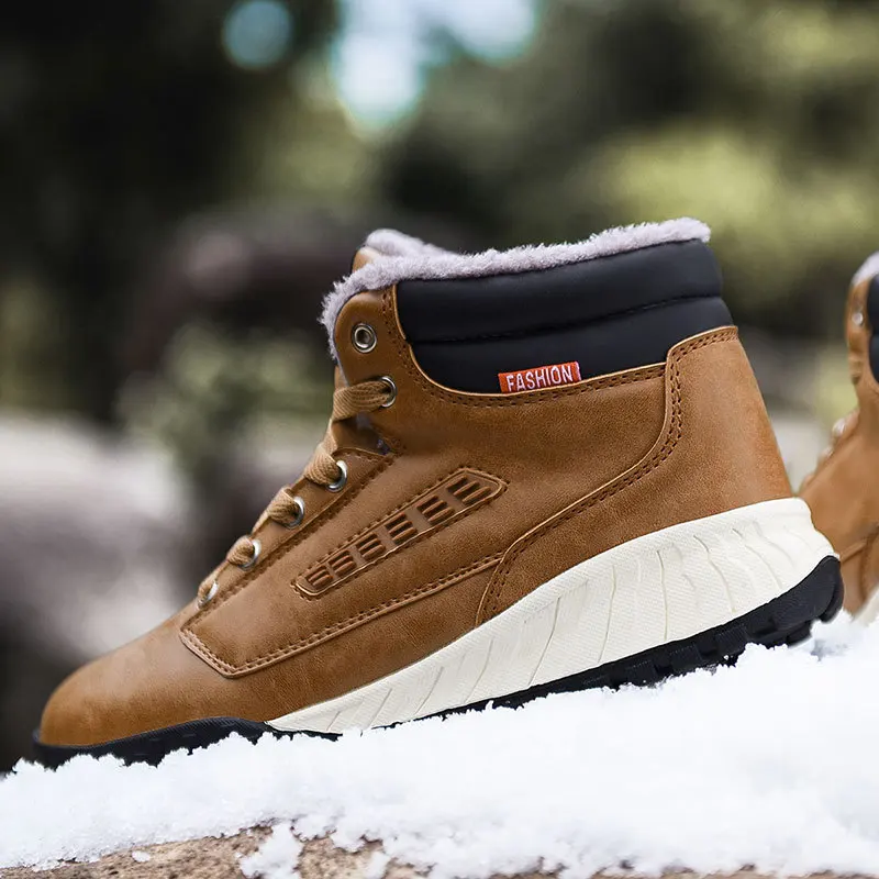 Модные Ботинки Martin мужская кожаная обувь с высоким верхом рабочая одежда для