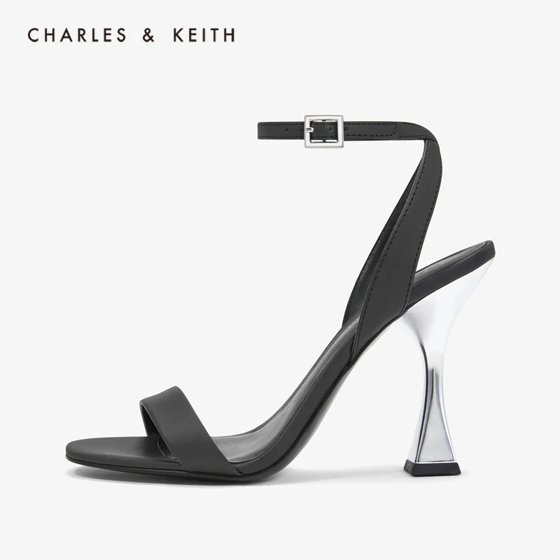 CHARLES＆KEITHНовинка на Лето 2020 CK1 60361162Женские босоножки Острый Носок высоком каблуке