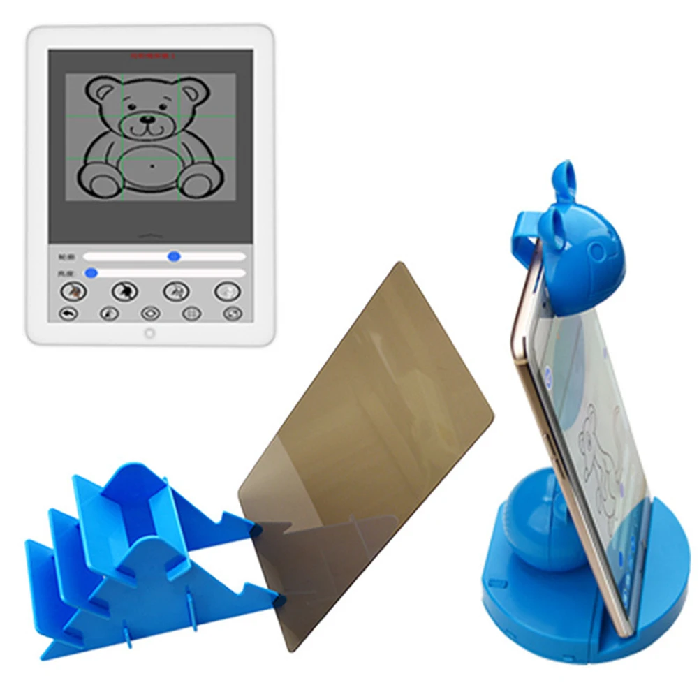 Пластина Держатель изображений Таблица чертежная доска набор ABS отражение