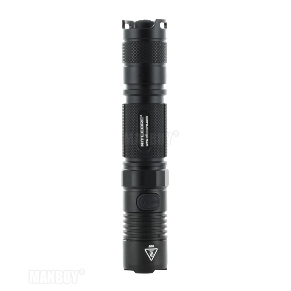 NITECORE 1000 LMs CREE XP L HI V3 LED P12GT тактический фонарь без аккумулятора 18650 супер яркий для