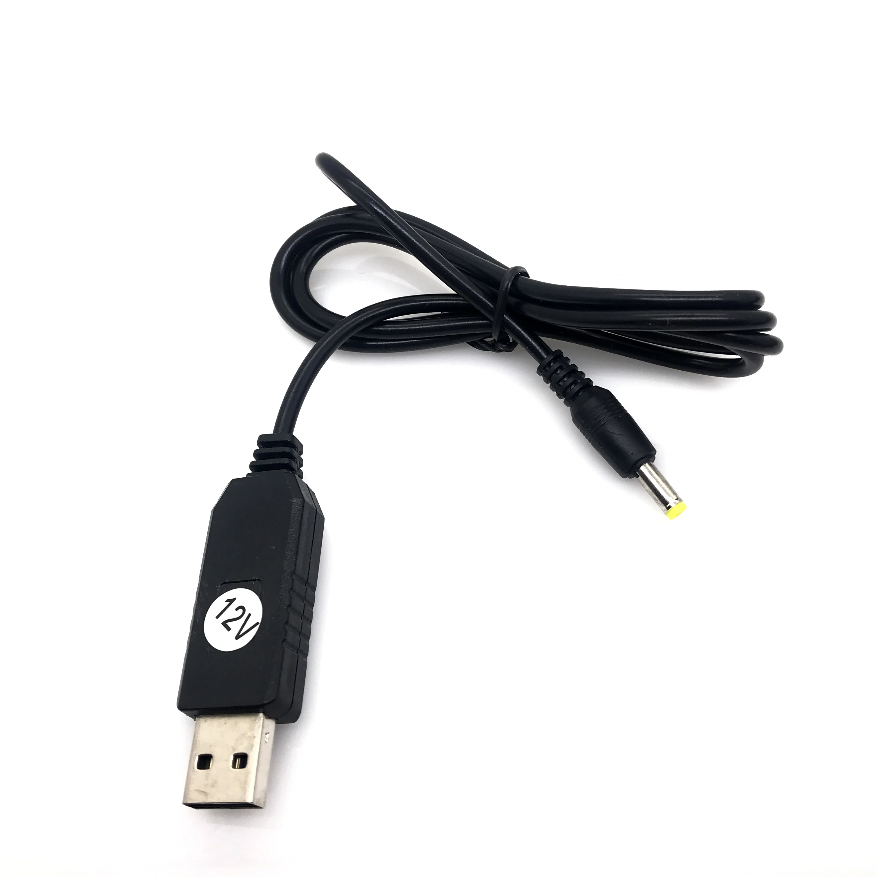 

USB DC 5 в к DC 12 В повышающий кабель модуль USB Power Boost Line Повышающий Модуль преобразователь адаптер кабель 3,5*1,35 мм штекер
