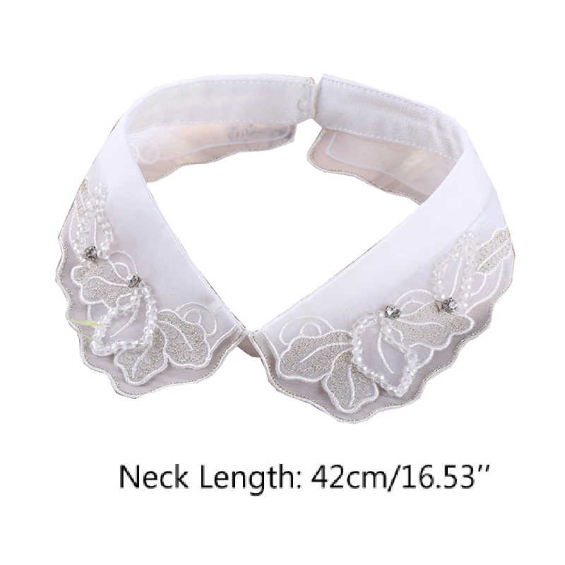 Модное Двухслойное кольцо с имитацией воротника белое женское черное ожерелье