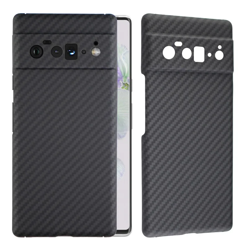 

Легкий Чехол из углеродного волокна для Google Pixel 6 Pro, противоударный чехол из арамидного волокна для Google Pixel 6