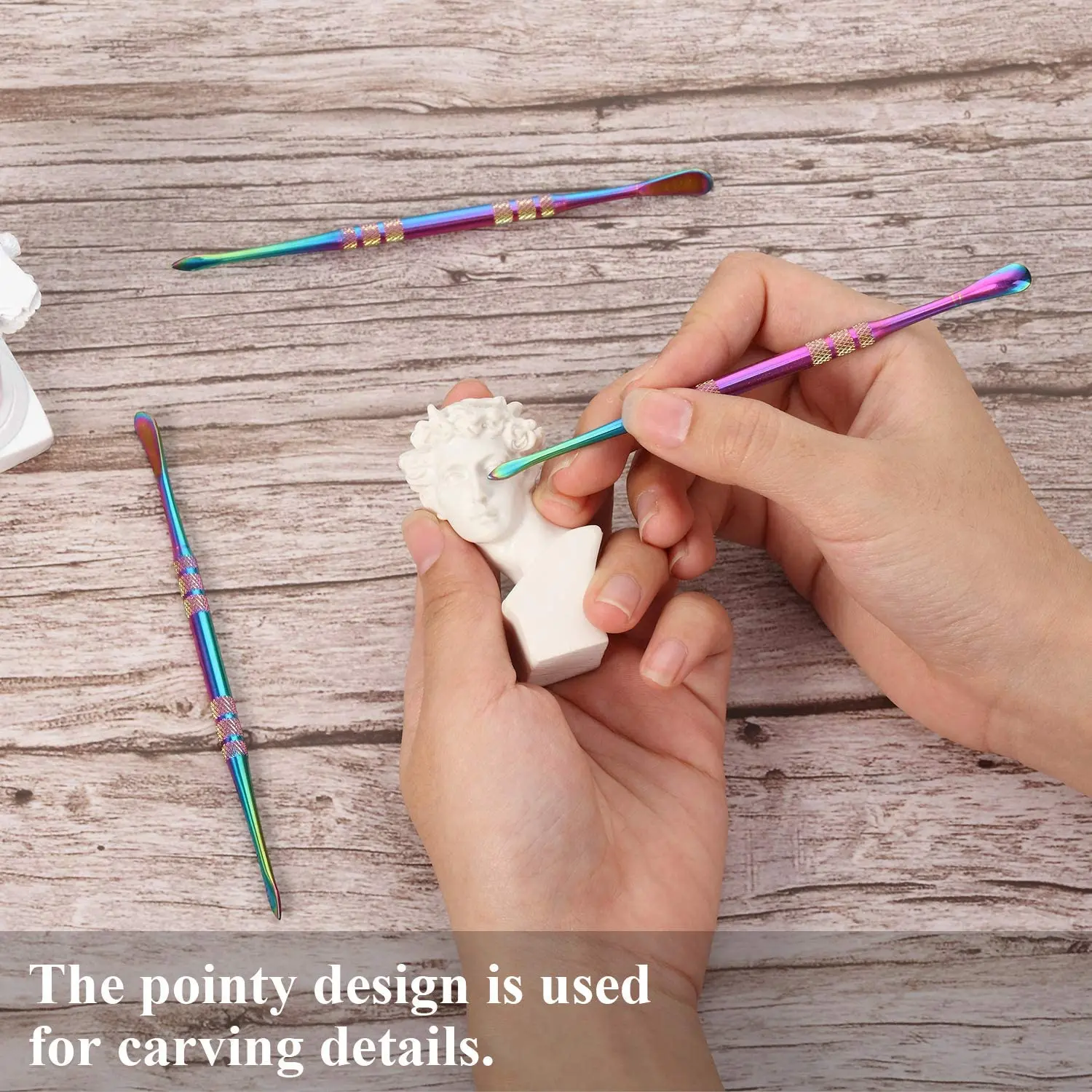 Инструменты для резьбы по воску ложка dab из нержавеющей стали скульптурный