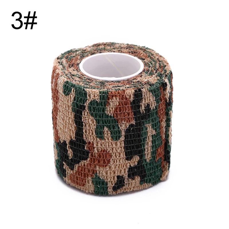 5 см x 4 м камуфляжной расцветки Обёрточная бумага Водонепроницаемый клейкая