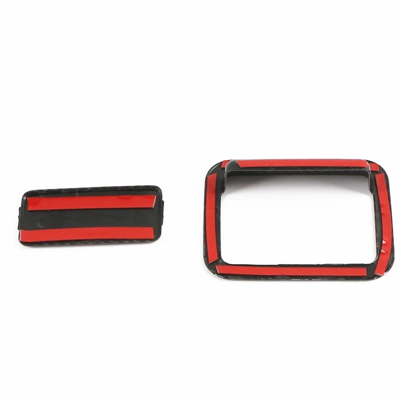

ABS Chrome For Toyota RAV4 2019 2020 Car accessories Car interior copilot glove Box handle bowl Cover Trim Decoration 2pcs