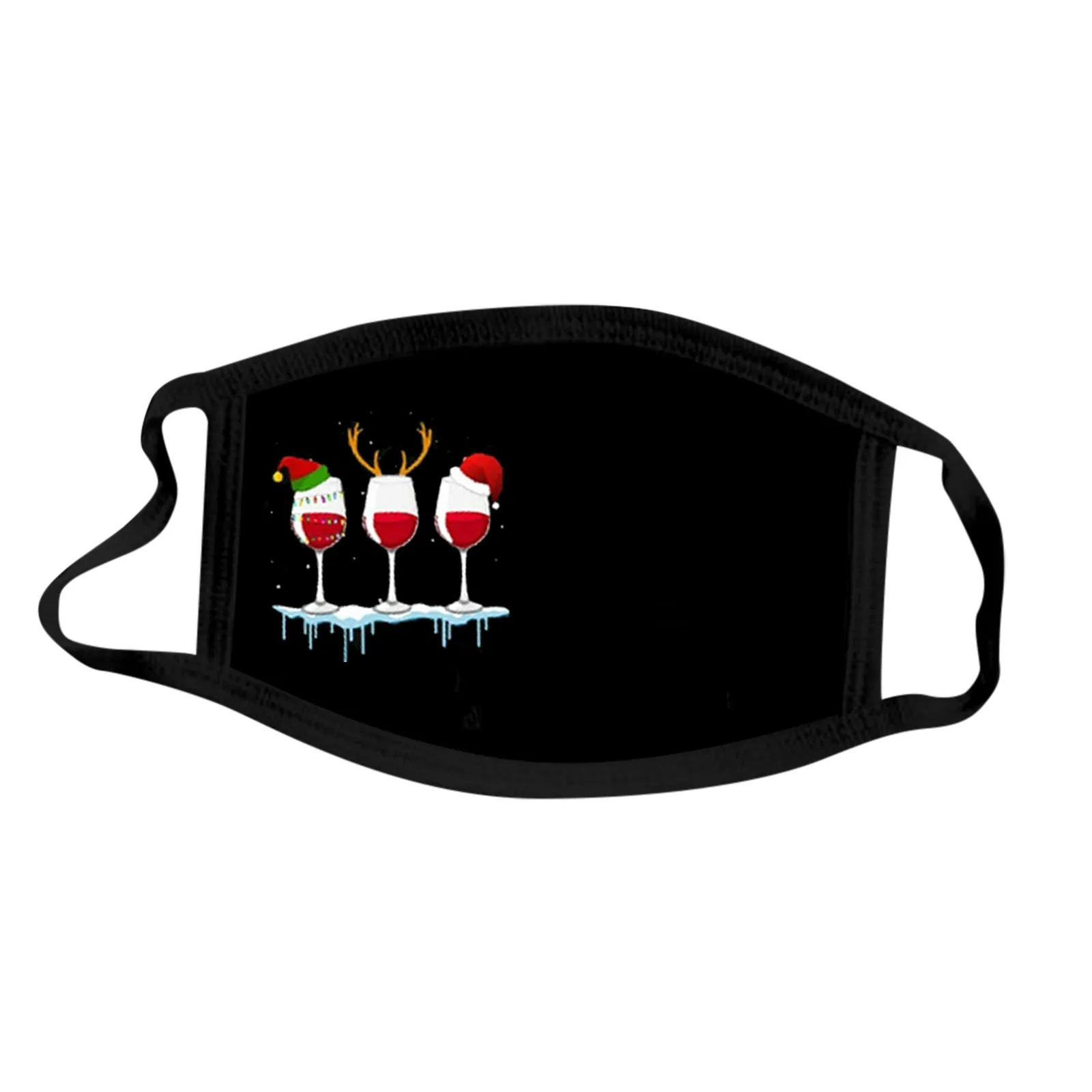 

1pc Mouth Masks for Protection Face Mask Washable Earloop Mask Mscara para adultos Headband maskforface women Christmas Mask