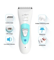 l electric baby hair trimmer hair clipper baby hair care cutting remover rechargeable quiet kids infant women pet hair shaver
