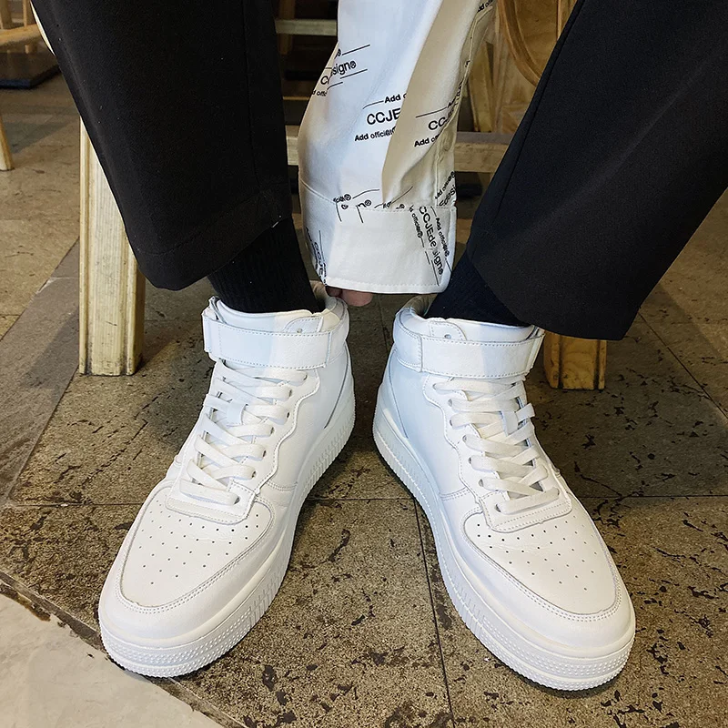 

Новинка осени 2021, новая Корейская версия тренда, универсальные высокие кроссовки, повседневная обувь для бега, спортивная обувь для улицы