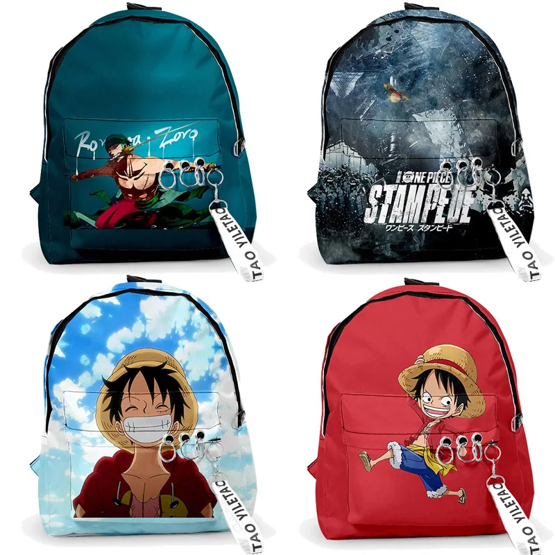 

2021 хип-хоп Аниме One Piece Luffy Zoro 3D рюкзак для женщин и мужчин уличный дорожный рюкзак детские школьные сумки рюкзак для ноутбука