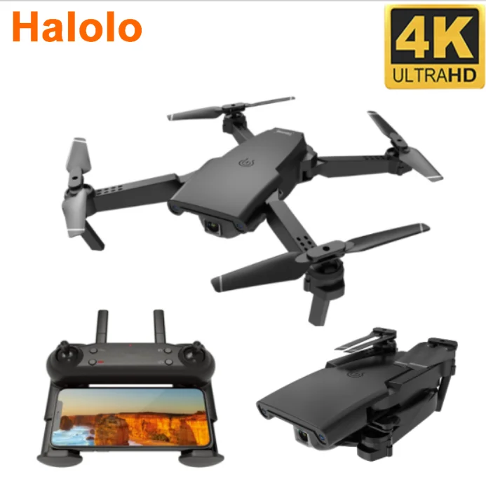 

Складной Квадрокоптер с двойной камерой, HD 4k, Wi-Fi