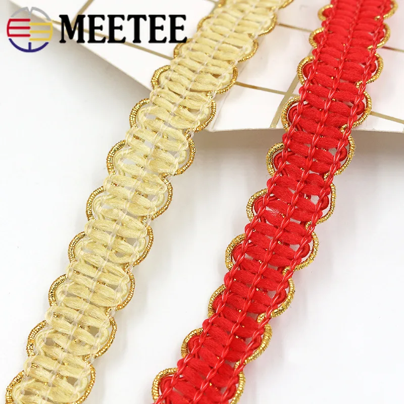 1 шт. Экологически чистая 15 мм плетеная кружевная отделка одежда воротник