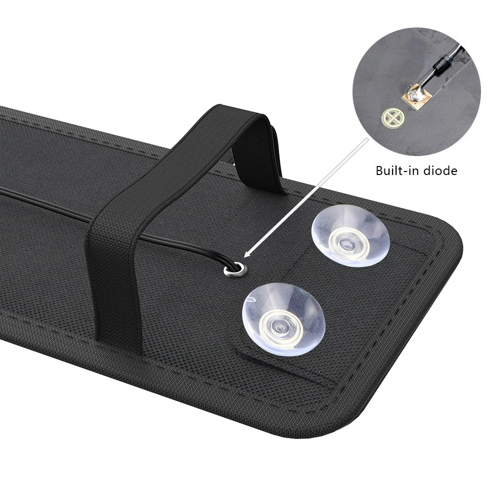 Зарядное устройство с солнечной панелью ALLPOWERS зарядное для аккумулятора