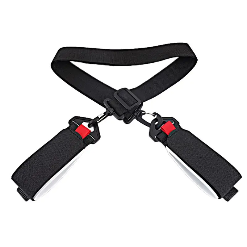 

Adjustable Skiing Poles Shoulder Hand Carrier Lash Handle Straps Porter Nylon G99D