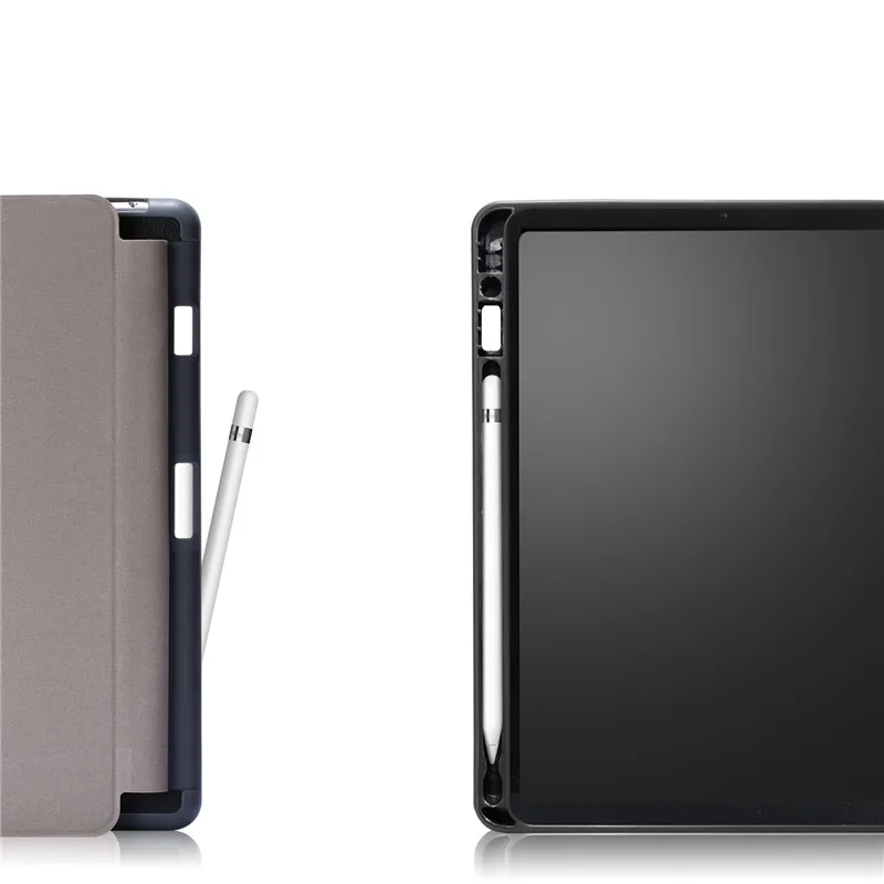 Чехол с держателем для стилуса Apple iPad 10 2 2020 8th 8 Generation 7th /iPad Air 3 /Pro10.5 умный чехол