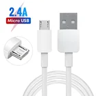 Кабель Micro USB 2,4 А, кабель Micro USB для быстрой зарядки Samsung, Xiaomi, Huawei, Android