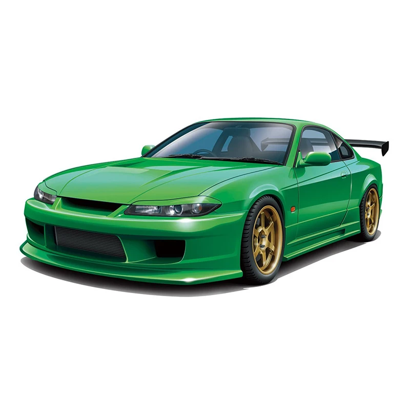 

AOSHIMA Assemble Model Cars 1/24 NISSAN Rodextyle Silvia S15 '99 #06148