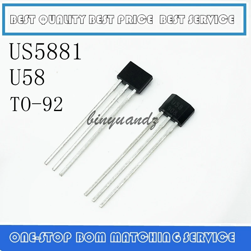 5 шт./лот US5881 US5881LUA US5881KUA HAL5881 монополярный холл переключатель 3 в на 24 В низкая