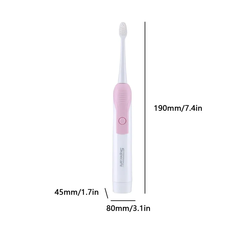 

Electric Toothbrush 839-H Adult Timer Brush 3 Mode USB Charger Rechargeable Tooth Brushes Replacement Heads Set