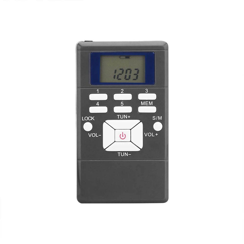 Портативный радиоприемник с FM-модуляцией и ЖК-дисплеем | Электроника