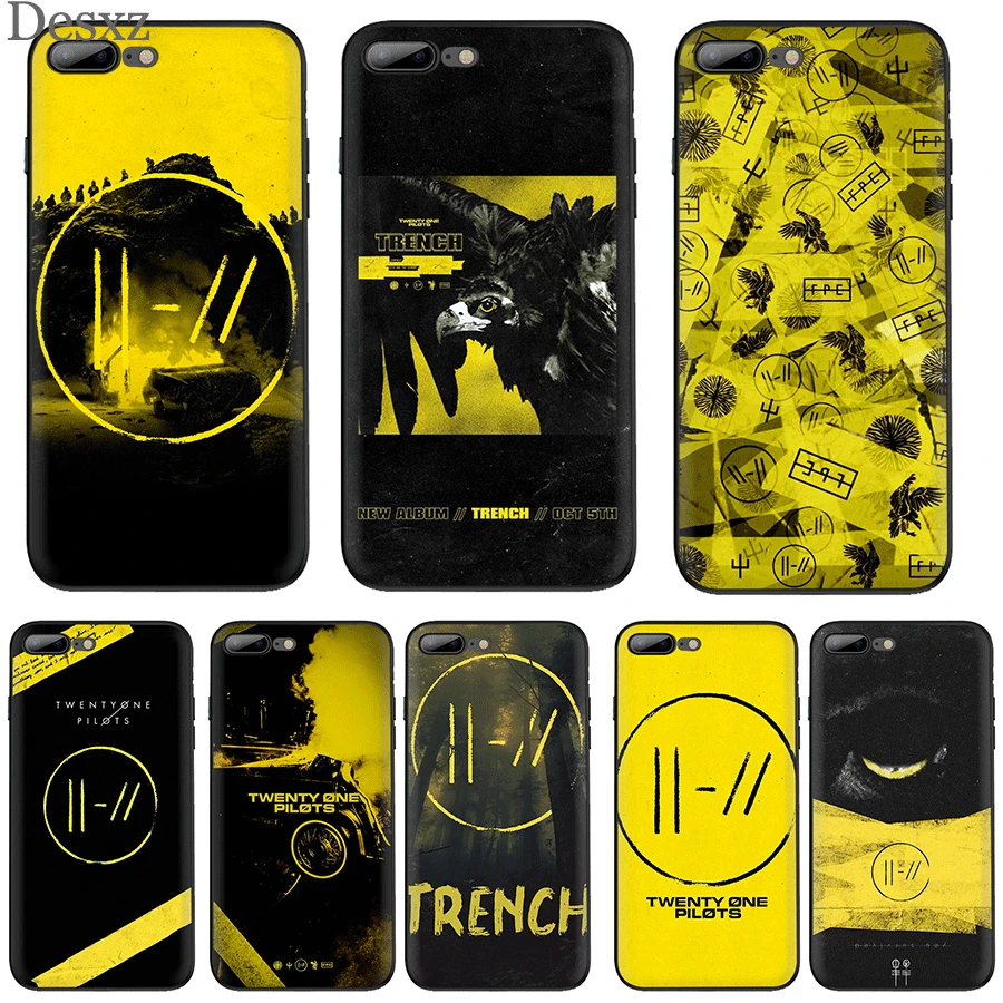 Чехол для мобильного телефона TPU iPhone 11 Pro XR X XS Max 7 8 6 6s Plus 5 5S SE чехол Twenty One Pilots