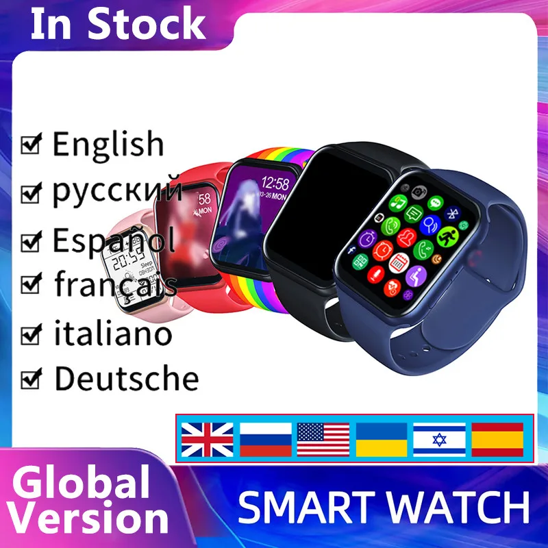 

New 2021 Smart Watch 1.7" Screen Bluetooth Call IP67 Waterproof Sport Fitness Tracker Smartwatch Men Women for Android IOS Phone