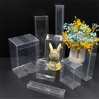 pvc clear toy car model boxes transparent dust proof display protection wedding party candy favor gift packaging box
