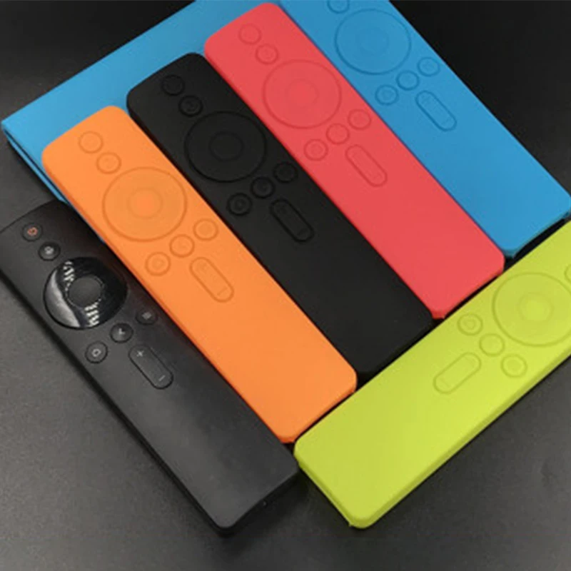 Remote Cases For Xiaomi 4A Voice Soft Silicone Protective Case for Mi Rubber Cover Control TV Box |