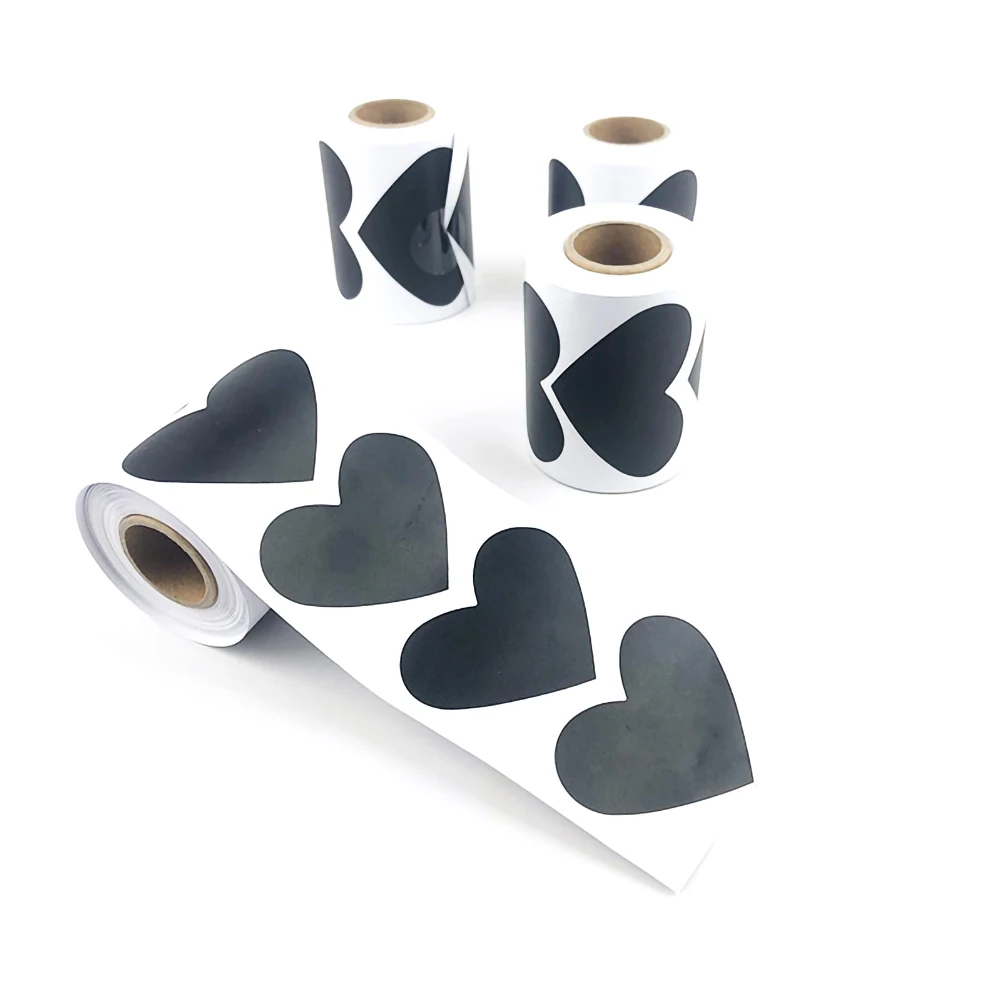 150 шт. Кухня стикеры на банки для хранения бутылки органайзера сердце образный