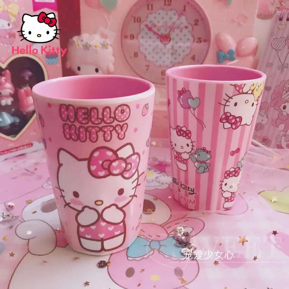 

Hello Kitty Girl Water Cup Wash Cup Toothbrush Cup Cartoon Toothbrush Cup Mouthwash Cup