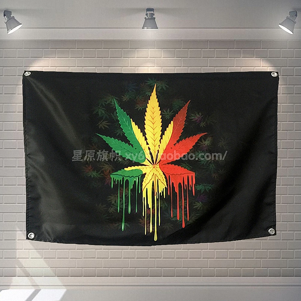 

Classic Rock 'n' Roll Popular Music Band Posters High Quality Four Holes Flag & Banner Office Music Studio Room Wall Decor C3