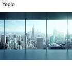Yeele офисные Стекло французскими окнами городское здание пейзаж Фотография фоны для фотографий задний фон для фото студии