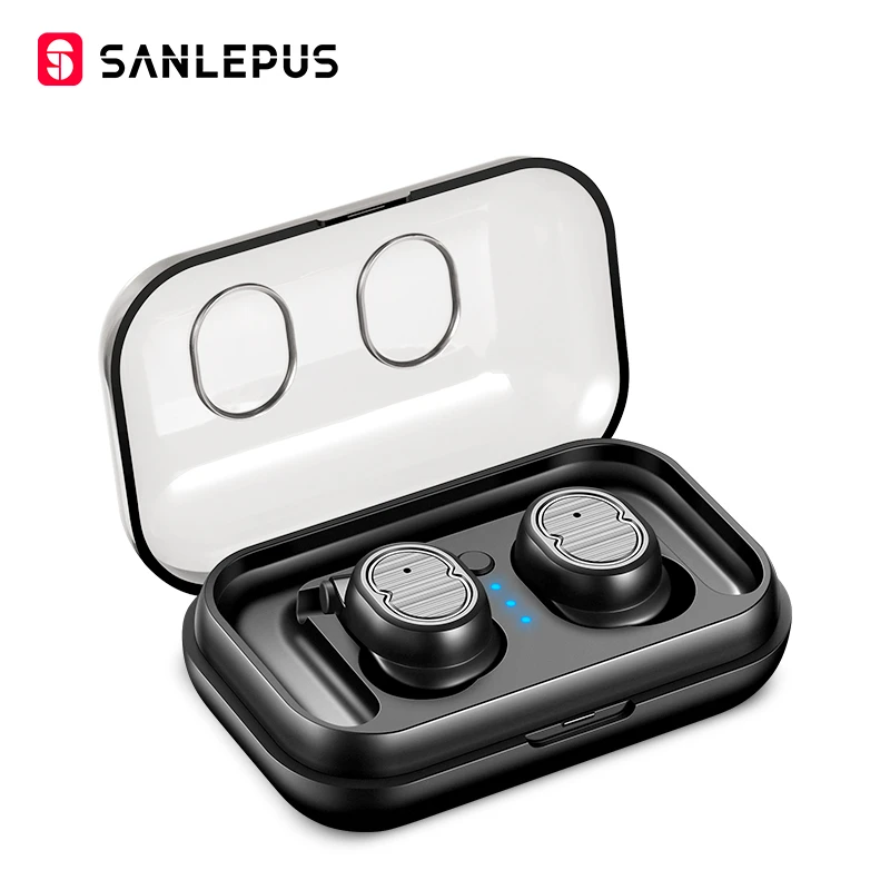 TWS-8 Black SANLEPUS tws наушники беспроводные наушники Bluetooth наушники Спортивная гарнитура воздушные наушники с микрофоном для телефона Xiaomi Android - Цвет: TWS-8 Black