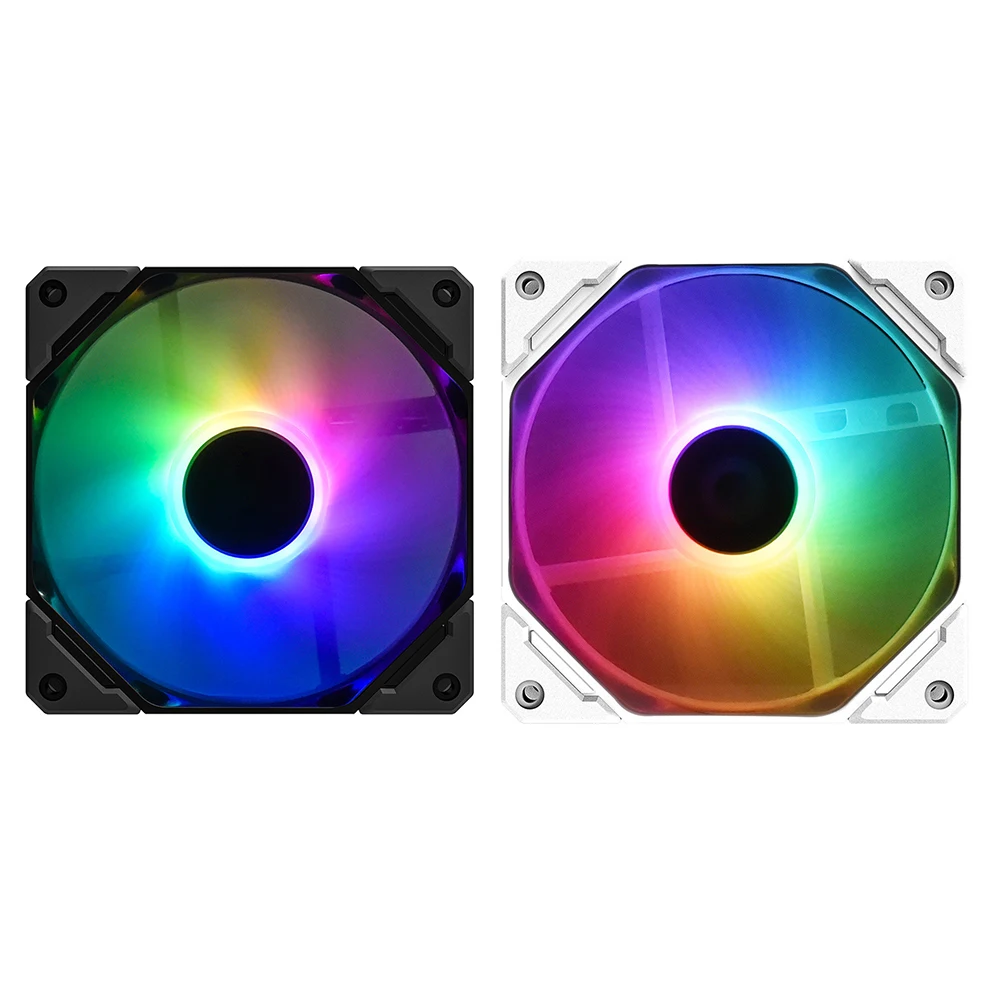 

5V ARGB Silent Cooling Fan Radiator Heatsink HB Hydraulic Bearings 12cm PC Computer Case Water Cooling Fan