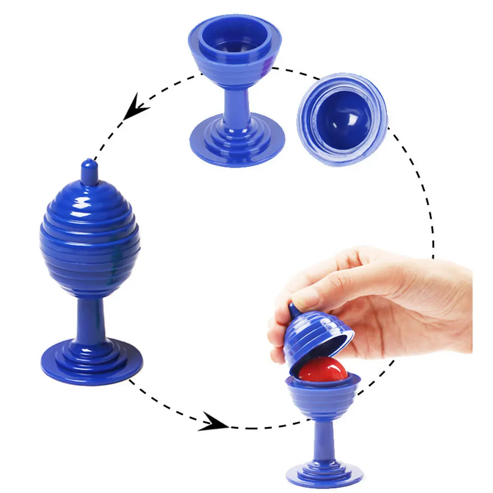 1 шт. волшебный шар с вазой трюк инструкцией пластиковая классическая ваза для