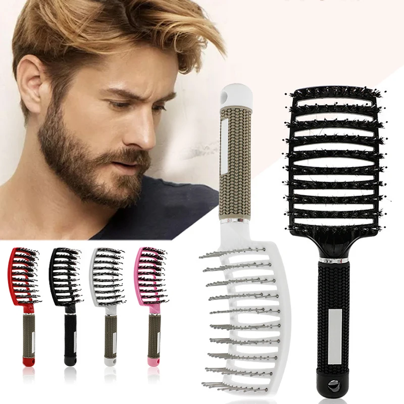 

1Pcs Women Men Hair Scalp Massage Comb Fashion Wet Curly Detangle Hair Brush for Women Hairdressing Anti-static
