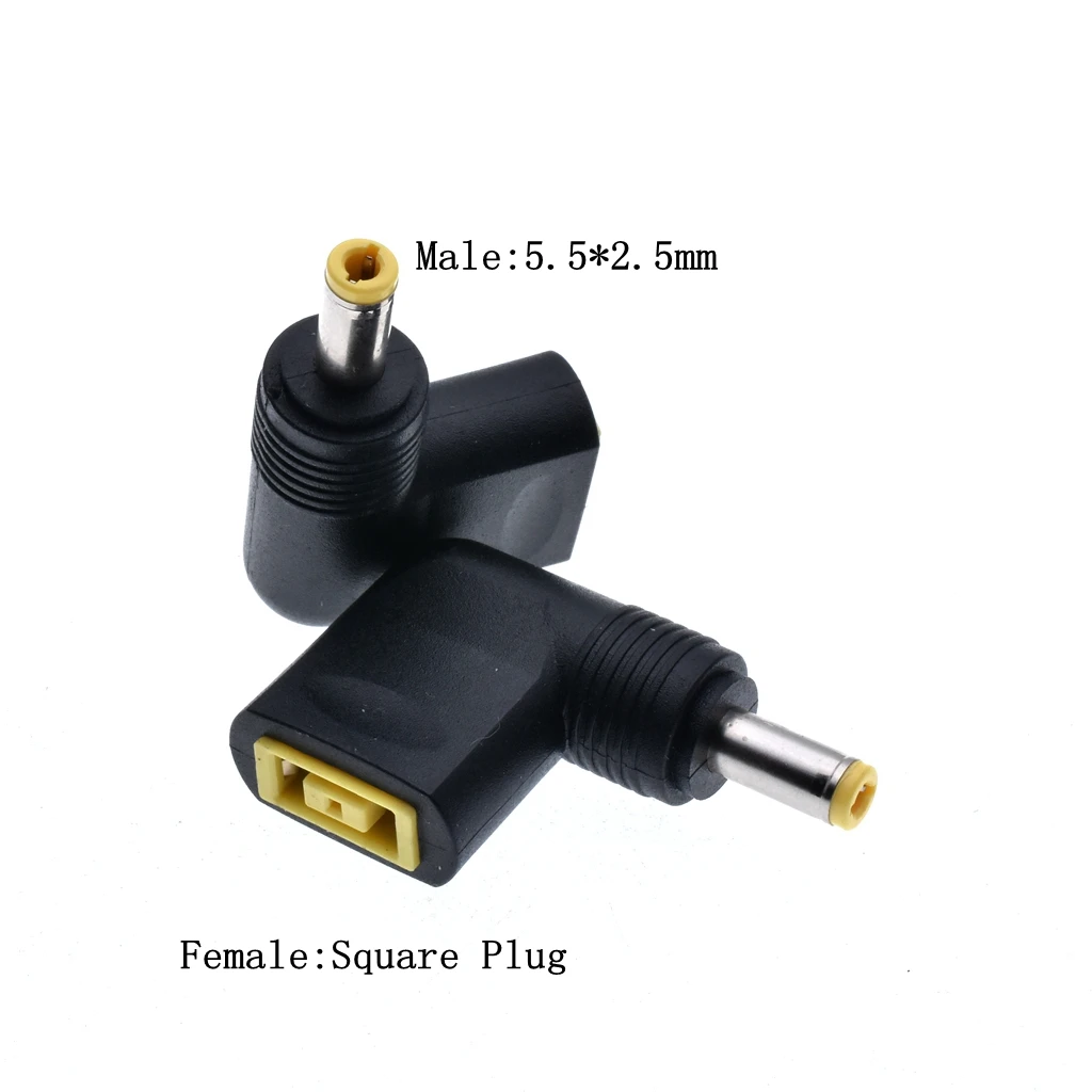

Адаптер питания для ноутбука, разъем DC Square Plug Female to 5,5x2,5 4,0x1,7 7,9x5,5 мм
