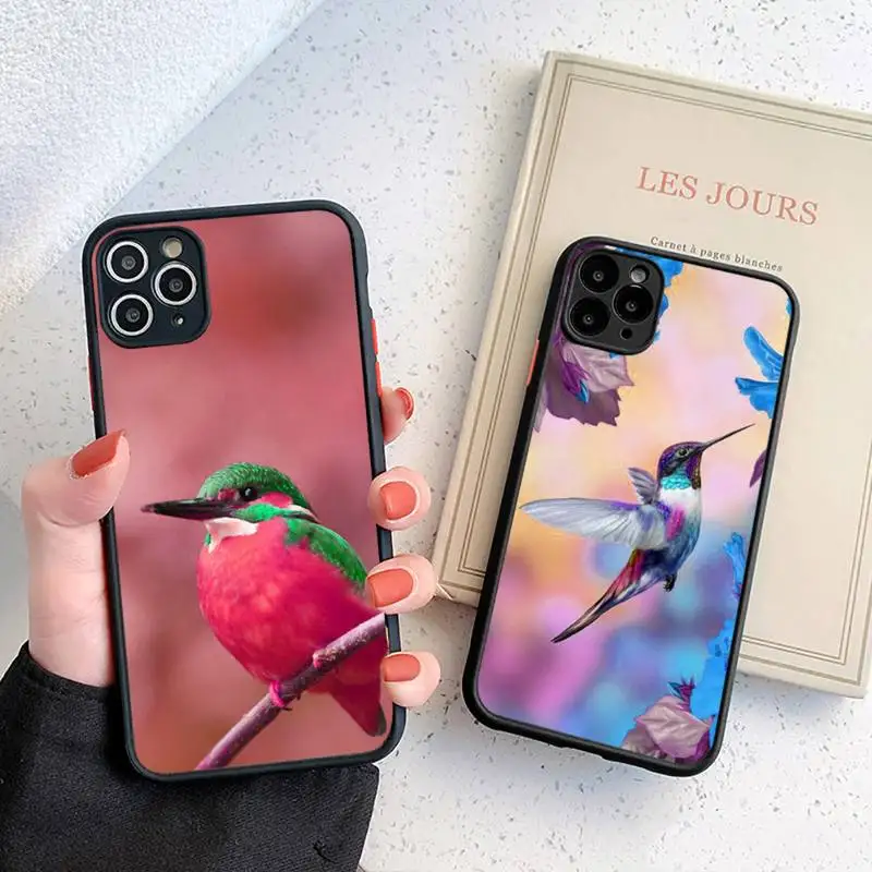 Матовый Прозрачный чехол для iphone 7 8 11 12 plus mini x xs xr pro max | Мобильные телефоны и