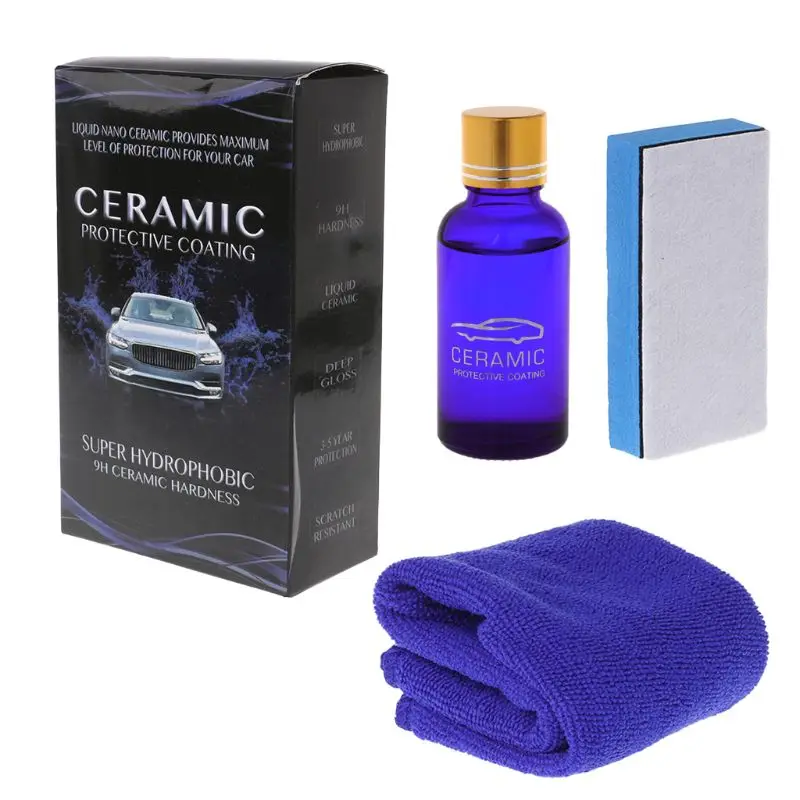 

30ML 9H Car Super Hydrophobic Glasscoat Liquid Ceramic Coat Polish Anti-scratch