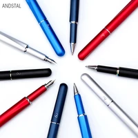 andstal luxury full metal fountain pen iridium eef nib chinese style tai chi ink pen calligraphy pens for business office