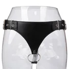 Мужской Пояс верности, кожаная пробка с кольцом для пениса, для анальной пробки, секс-игрушки для взрослых, трусы с открытой промежностью, нижнее белье