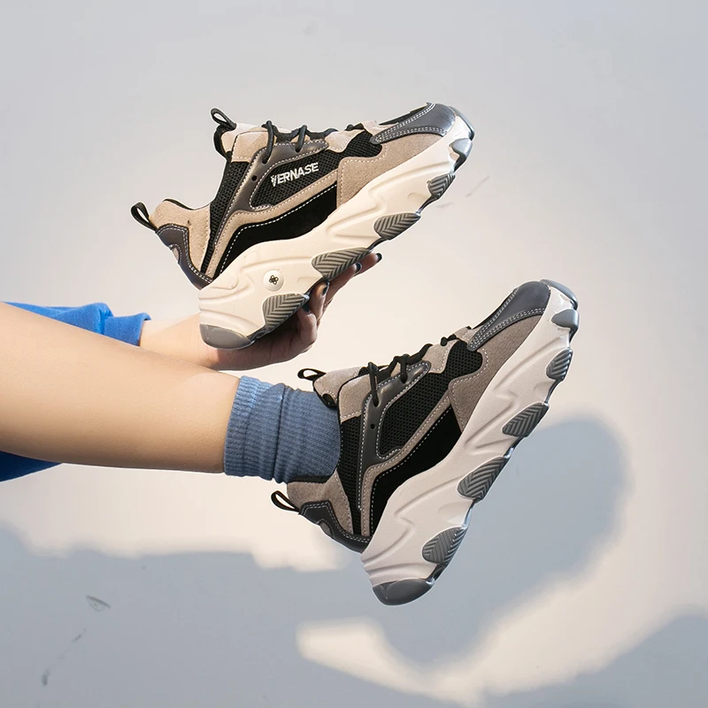 

chunky New Women Running Shoes Increasing 5CM fashion Sneakers Colorful Low help Platform Breathable Sports Walking Shoes
