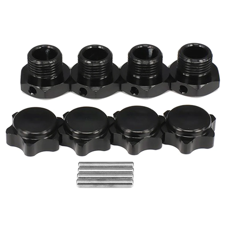 

4PCS/Set 1/8 RC Model Car 17MM Metal Coupling with Dust Cap for HPI HSP 94762 9408 1/8 RC Car Parts