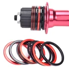 5 шт прокладка для руля велосипеда прокладка из алюминиевого сплава велосипедная Звездочка болты прокладка-разделитель 1 мм 2 мм 3 мм звездочки винты шатун со звездами для велосипеда запчасти