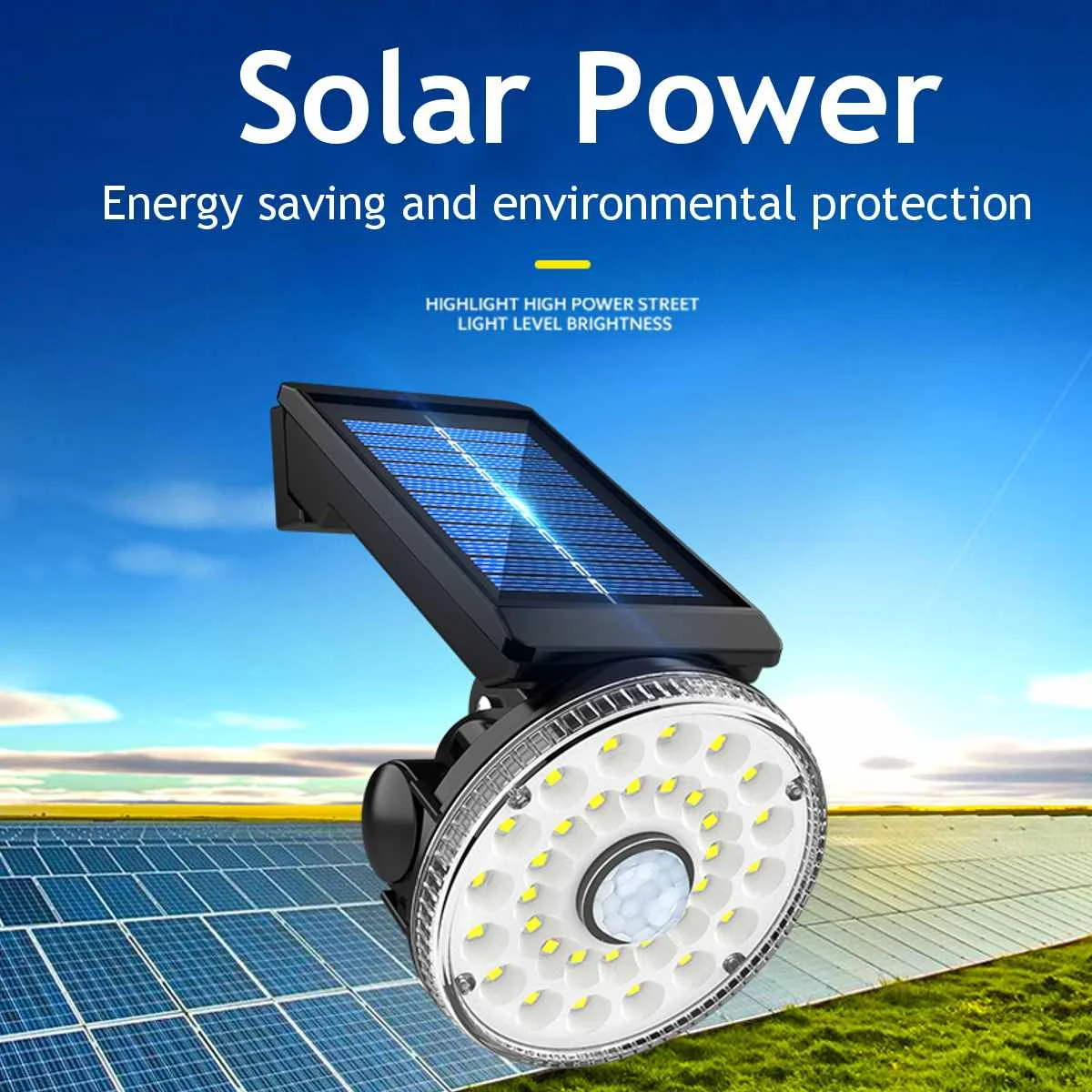 

3 Modes 32 LED Waterproof IP67 Super Bright Solar Sensor Light Wall Lamp For Garden Yard Outdoor