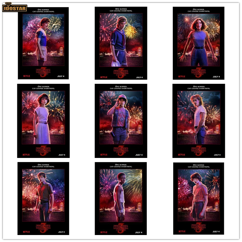 Новое поступление Diy 5d алмазная картина странные вещи Стразы фото ТВ постер