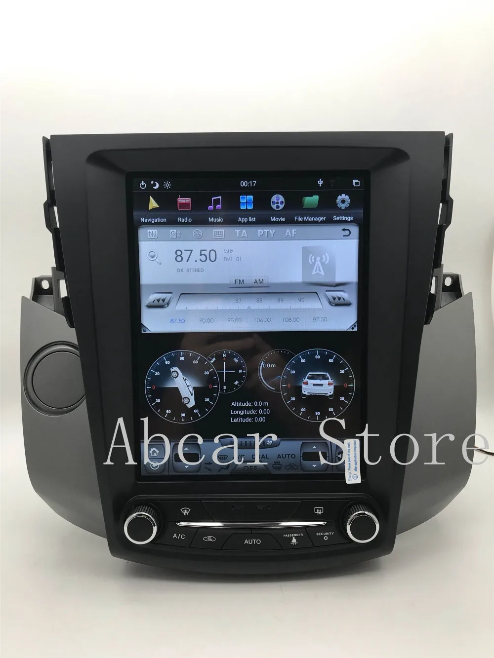 10,4 ''Tesla стиль Android 8,1 автомобильный dvd-плеер gps навигация для Toyota RAV4 RAV 4 2006-2012 PX6 CARPLAY стерео Мультимедиа Радио