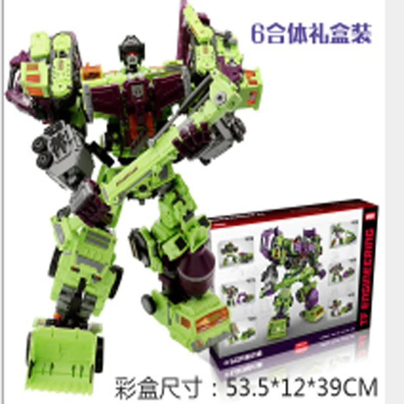 WEIJIANG 5в1 Predaking Divebomb Rampage Headstrong G1 трансформация оверсайз военный Орел фильм фигурка