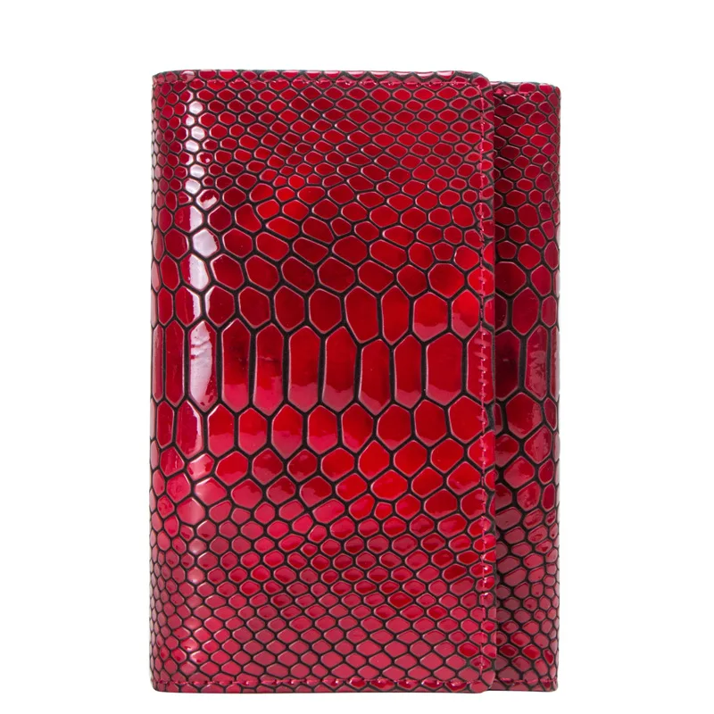 Женская RFID Блокировка большой емкости роскошный вощеный из натуральной коровьей